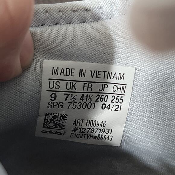 Adidas Cloudfoam Pure 2.0 Women's Athletic Running Shoes Sneakers Size 9 Gray - Picture 9 of 9